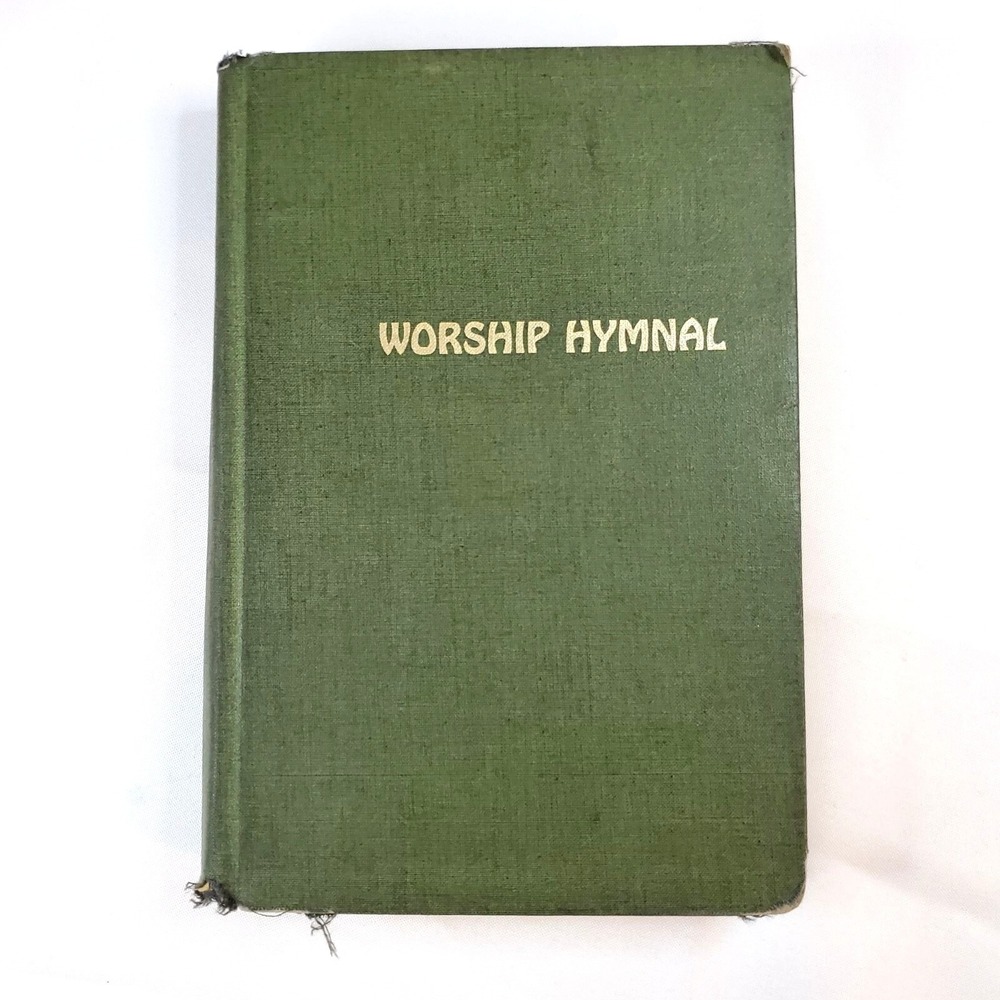 Vintage Worship Hymnal 1976 Mennonite‎ Brethren Churches Green Hardcover